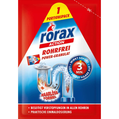 Гранулы для прочистки сливных труб Rorax, 60 г